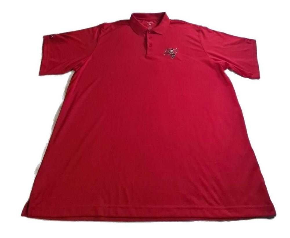 Antigua Tampa Bay Buccaneers Red Performance Polo Shirt